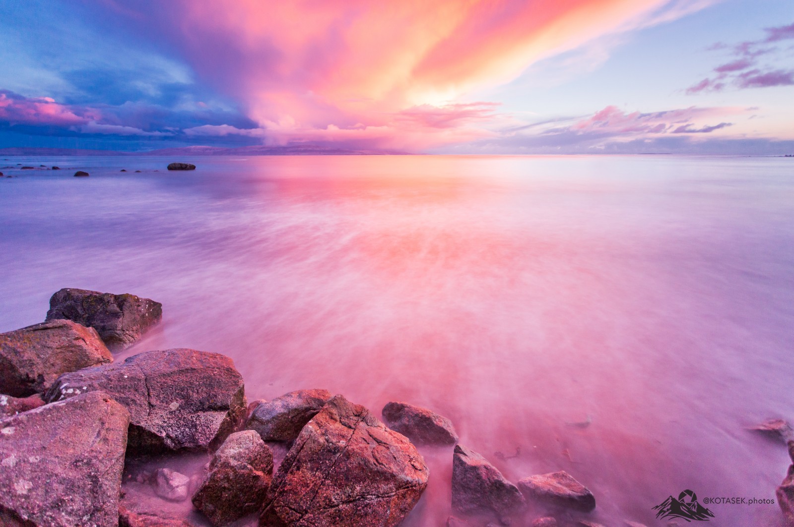 Sunset at  Furbogh Beach